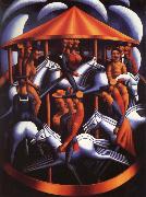 Mark Gertler Merry-go-Round oil painting artist